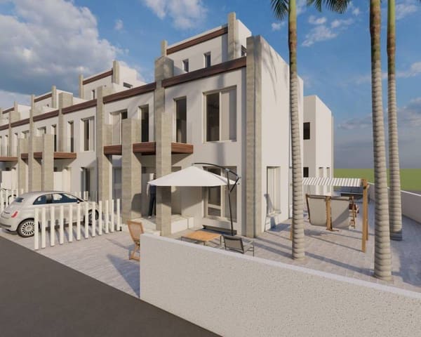 2 Zimmer Doppelhaus zu verkaufen in Monte y Mar, Santa Pola mit Pool - 306.000 € (Ref: 9882637)