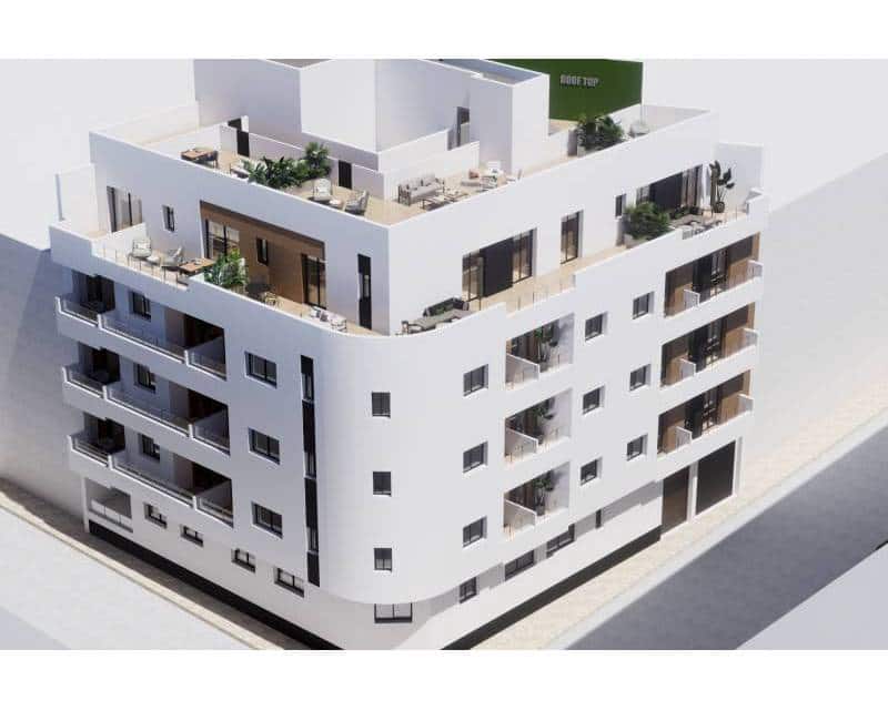 2 makuuhuone Kattohuoneisto myytävänä paikassa Torrevieja - 280 000 € (Ref: 9883620)