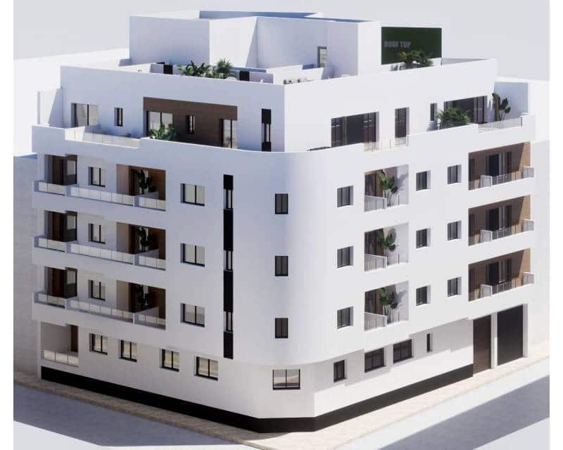 2 makuuhuone Kattohuoneisto myytävänä paikassa Torrevieja - 280 000 € (Ref: 9883620)
