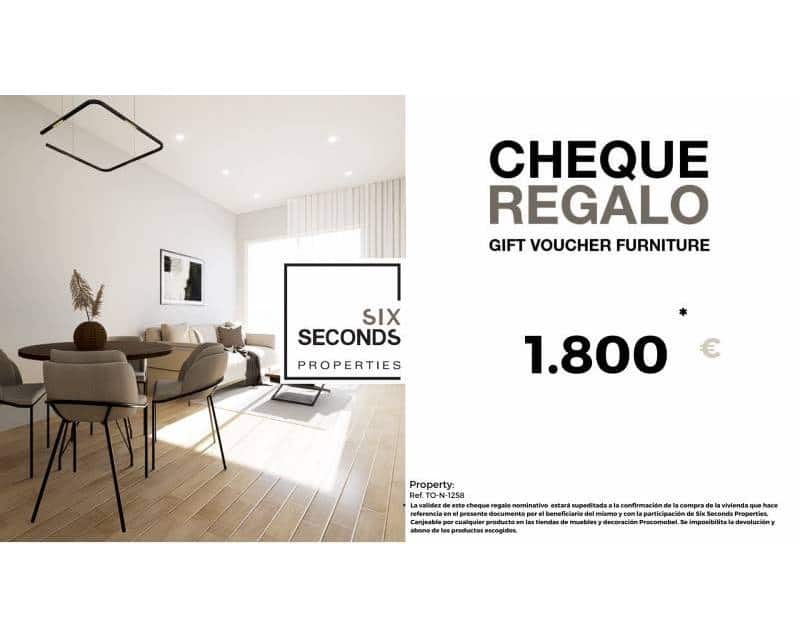 Apartamento de 2 habitaciones en Torrevieja en venta - 225.000 € (Ref: 9883625)