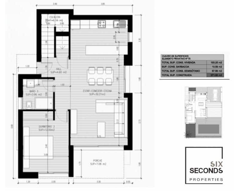 4 quarto Moradia para venda em Orihuela Costa com piscina garagem - 699 000 € (Ref: 9890699)