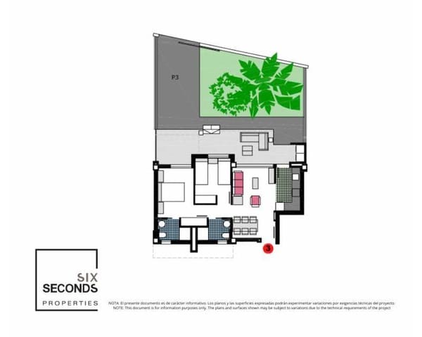 2 soveværelse Lejlighed til salg i Les Bassetes - El Marjal, Dénia med swimmingpool - € 325.000 (Ref: 9893266)