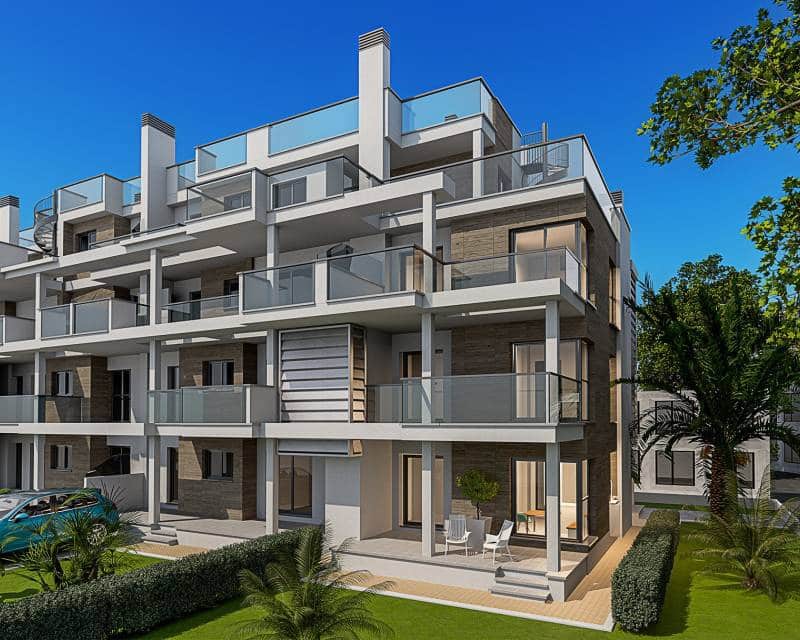 2 soveværelse Lejlighed til salg i Denia med swimmingpool - € 325.000 (Ref: 9893266)