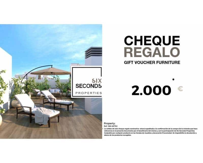 2 slaapkamer Penthouse te koop in Torrevieja met zwembad - € 349.000 (Ref: 9909477)