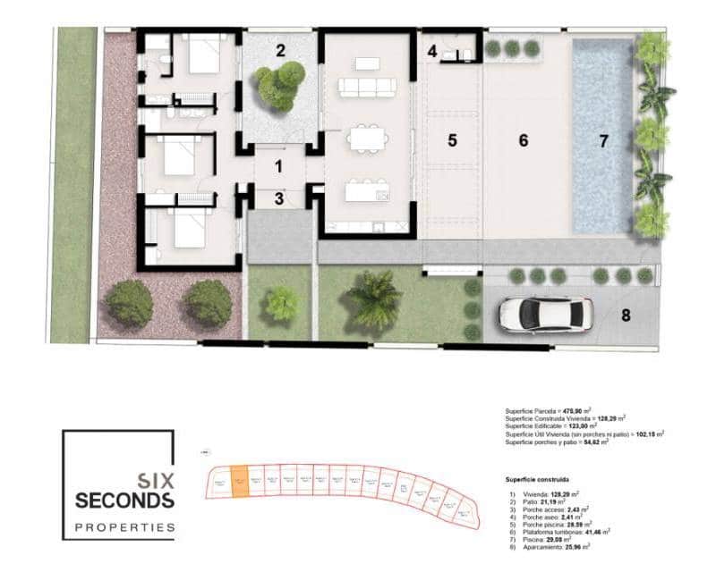 3 chambre Villa/Maison à vendre à Finestrat avec piscine garage - 650 000 € (Ref: 9921108)