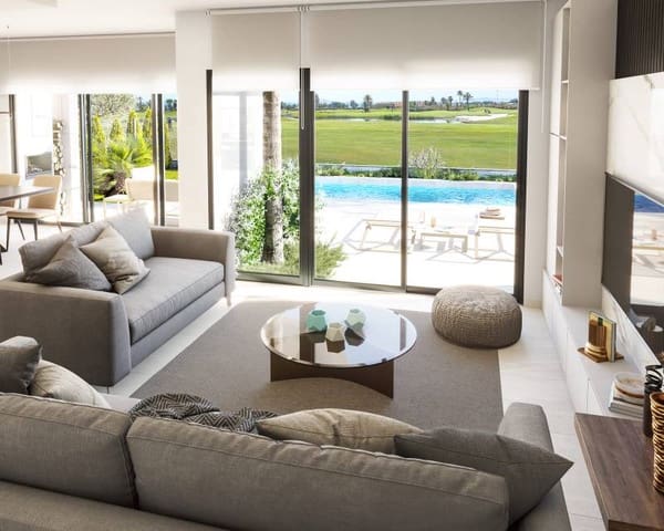3 chambre Villa/Maison à vendre à Las Lomas de Rame - Bahía Bella, Los Alcázares avec piscine - 550 000 € (Ref: 9937152)