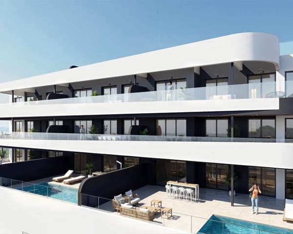 3 quarto Apartamento para venda em Las Lomas de Rame - Bahía Bella, Los Alcázares com piscina - 408 000 € (Ref: 9937271)