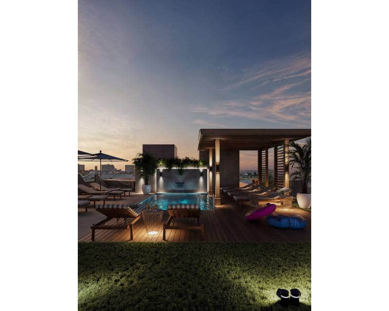 1 quarto Apartamento para venda em Guardamar del Segura com piscina - 215 000 € (Ref: 9948765)