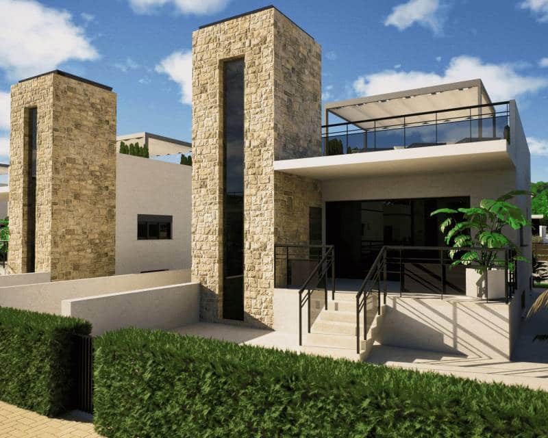 Chalet de 3 habitaciones en Camposol en venta con piscina - 369.000 € (Ref: 9950208)