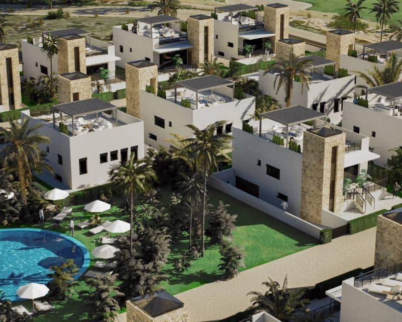 Chalet de 3 habitaciones en Camposol en venta con piscina - 369.000 € (Ref: 9950208)