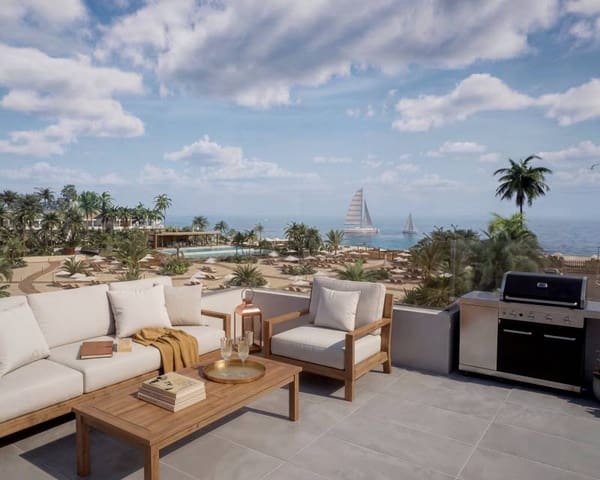 1 chambre Penthouse à vendre à Cala Marqués, Vera avec piscine - 210 000 € (Ref: 9950640)