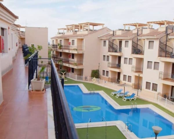 2 soveværelse Lejlighed til salg i Los Collados - Los Geraneos, Aguilas med swimmingpool - € 110.000 (Ref: 9950773)