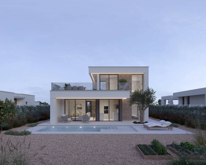 3 soveværelse Villa til salg i Fuente Alamo de Murcia med swimmingpool - € 618.046 (Ref: 9952921)
