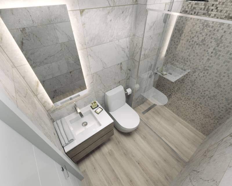 2 soverom Penthouse til salgs i Torrevieja med svømmebasseng - € 290 000 (Ref: 9961548)