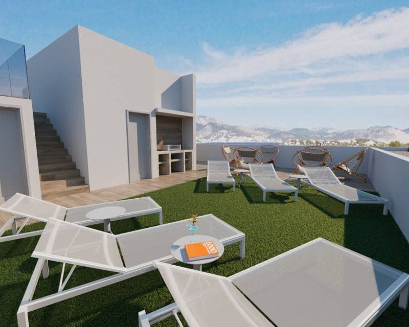 2 soverom Penthouse til salgs i Torrevieja med svømmebasseng - € 290 000 (Ref: 9961548)