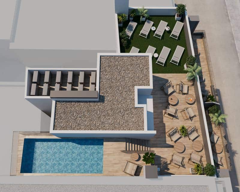 2 soverom Leilighet til salgs i Torrevieja med svømmebasseng - € 255 000 (Ref: 9961549)