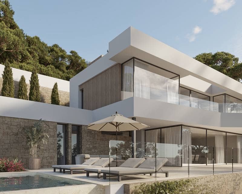 4 makuuhuone Huvila myytävänä paikassa Calpe / Calp - 2 450 000 € (Ref: 9989532)