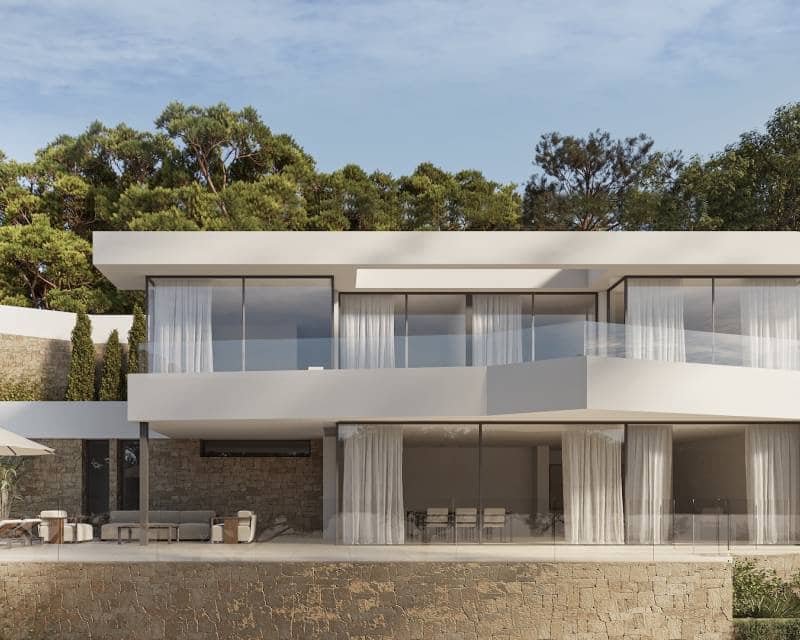 4 makuuhuone Huvila myytävänä paikassa Calpe / Calp - 2 450 000 € (Ref: 9989532)