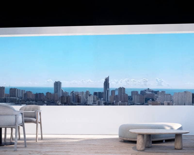 2 quarto Penthouse para venda em Finestrat com piscina - 359 900 € (Ref: 9989540)