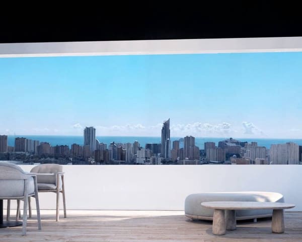 2 soverom Penthouse til salgs i Balcón de Finestrat - Terra Marina, Finestrat med svømmebasseng - € 359 900 (Ref: 9989540)