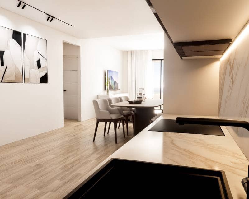 2 quarto Penthouse para venda em Finestrat com piscina - 359 900 € (Ref: 9989540)