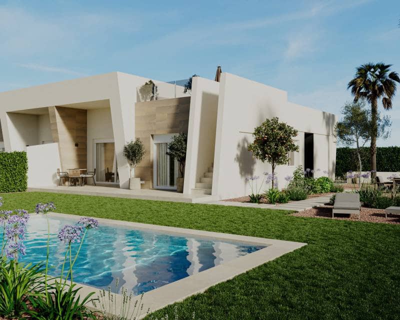 3 bedroom Semi-detached Villa for sale in Algorfa with pool - € 519,000 (Ref: 9989558)