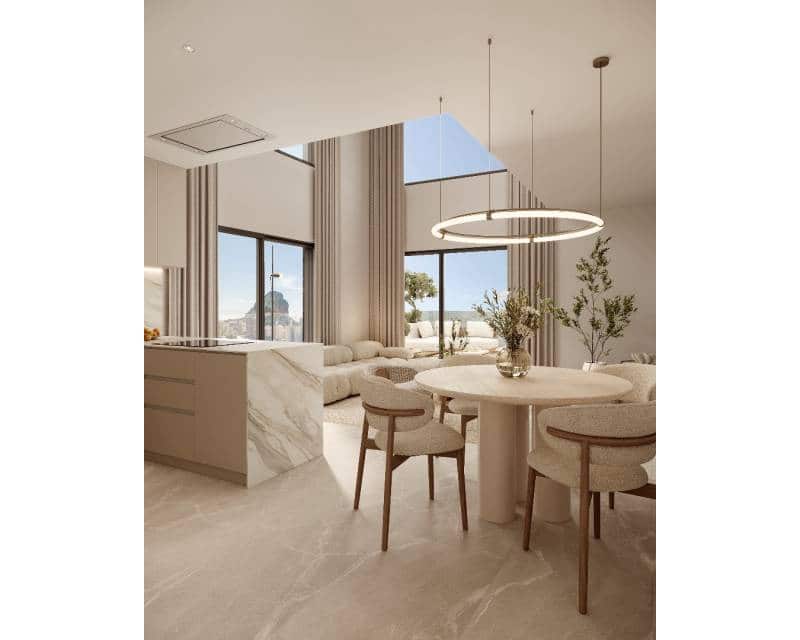 2 soveværelse Lejlighed til salg i Calpe / Calp med swimmingpool - € 475.000 (Ref: 9989652)