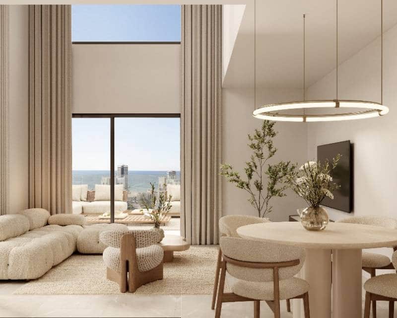 2 soveværelse Lejlighed til salg i Calpe / Calp med swimmingpool - € 475.000 (Ref: 9989652)