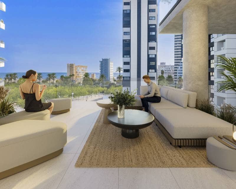 2 soveværelse Lejlighed til salg i Calpe / Calp med swimmingpool - € 475.000 (Ref: 9989652)