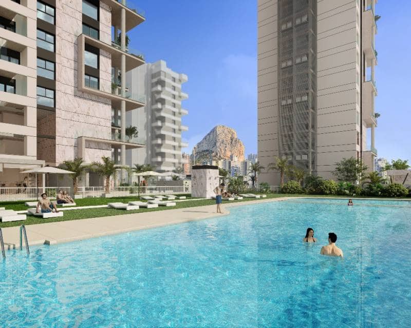 2 soveværelse Lejlighed til salg i Calpe / Calp med swimmingpool - € 475.000 (Ref: 9989652)