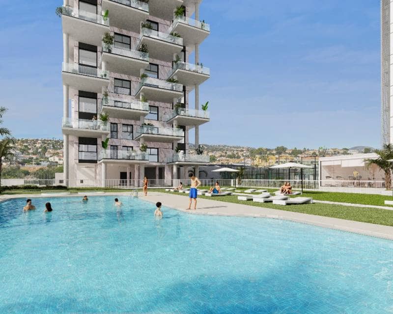 2 soveværelse Lejlighed til salg i Calpe / Calp med swimmingpool - € 475.000 (Ref: 9989652)