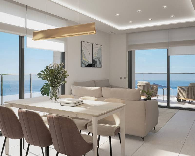 1 quarto Apartamento para venda em Benidorm com piscina - 607 000 € (Ref: 9989681)