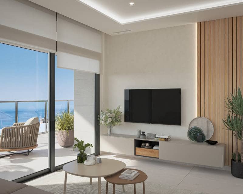 1 quarto Apartamento para venda em Benidorm com piscina - 607 000 € (Ref: 9989681)