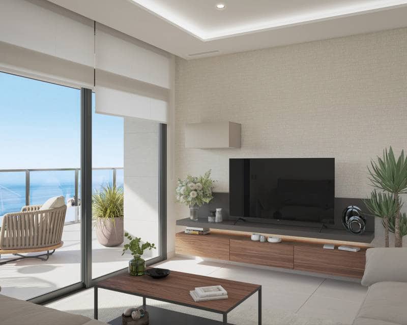 1 quarto Apartamento para venda em Benidorm com piscina - 607 000 € (Ref: 9989681)