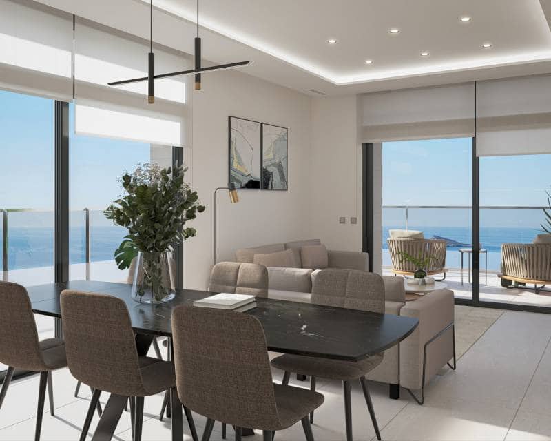 1 quarto Apartamento para venda em Benidorm com piscina - 607 000 € (Ref: 9989681)