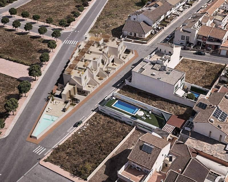 2 quarto Casa em Banda para venda em San Pedro del Pinatar com piscina - 252 900 € (Ref: 9989684)