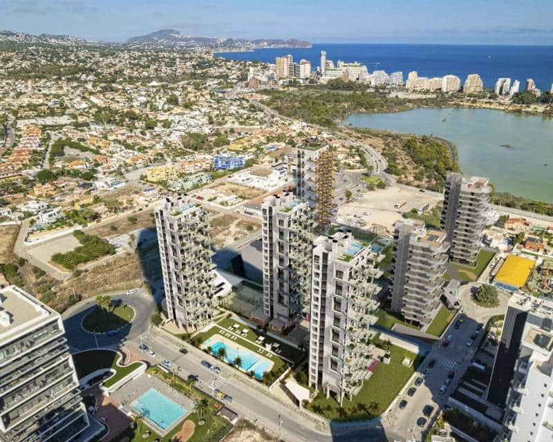 3 soveværelse Lejlighed til salg i Calpe / Calp med swimmingpool - € 450.000 (Ref: 9989704)