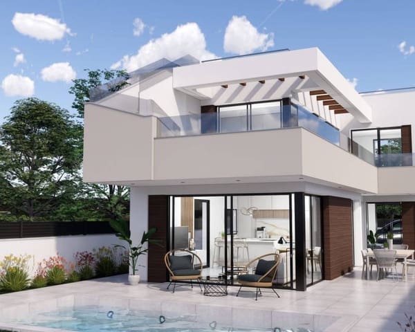 3 soveværelse Villa til salg i Pinar de Campoverde, Pilar de la Horadada med swimmingpool - € 420.000 (Ref: 9989707)