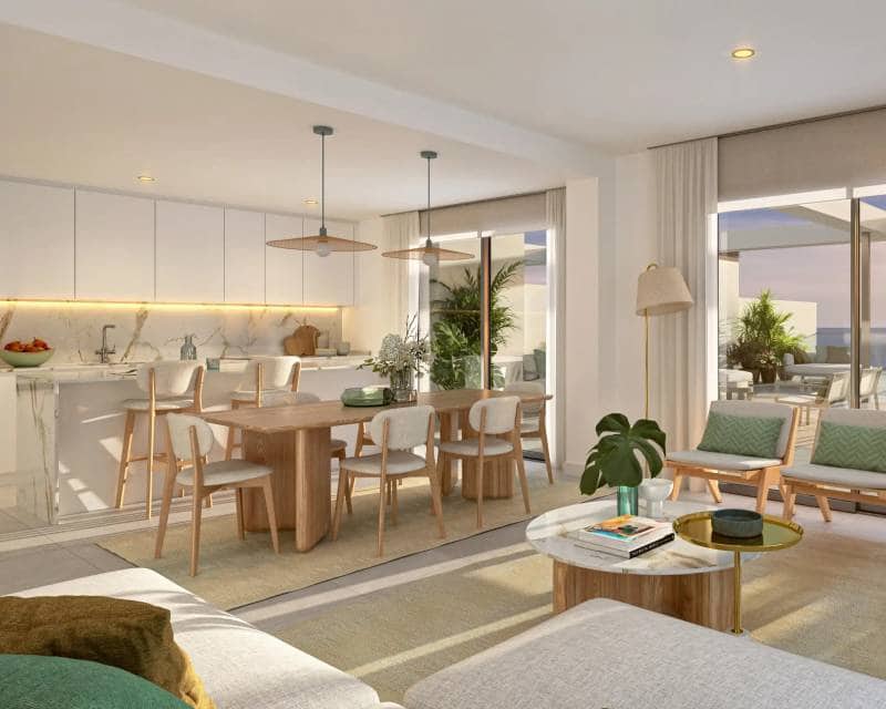 2 sovrum Lägenhet till salu i Almerimar med pool - 285 000 € (Ref: 9989710)