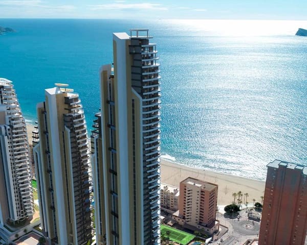 4 soveværelse Lejlighed til salg i Playa Poniente, Benidorm med swimmingpool - € 1.429.000 (Ref: 9989712)