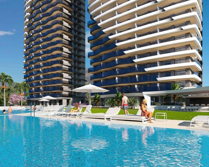 4 soveværelse Lejlighed til salg i Benidorm med swimmingpool - € 1.429.000 (Ref: 9989712)