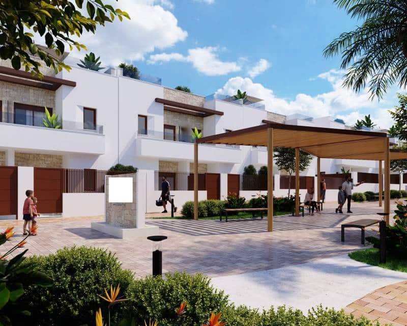 3 soverom Kjedet enebolig til salgs i Orihuela Costa med svømmebasseng - € 340 000 (Ref: 9989718)