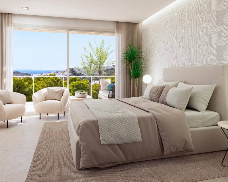 1 quarto Apartamento para venda em Finestrat com piscina - 289 000 € (Ref: 9989735)