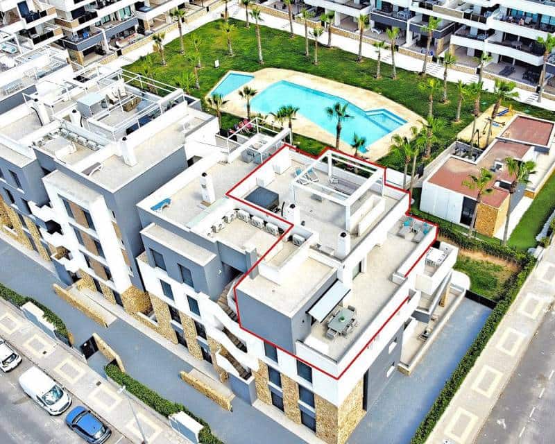 3 soveværelse Penthouse til salg i Los Altos med swimmingpool - € 529.000 (Ref: 9991534)