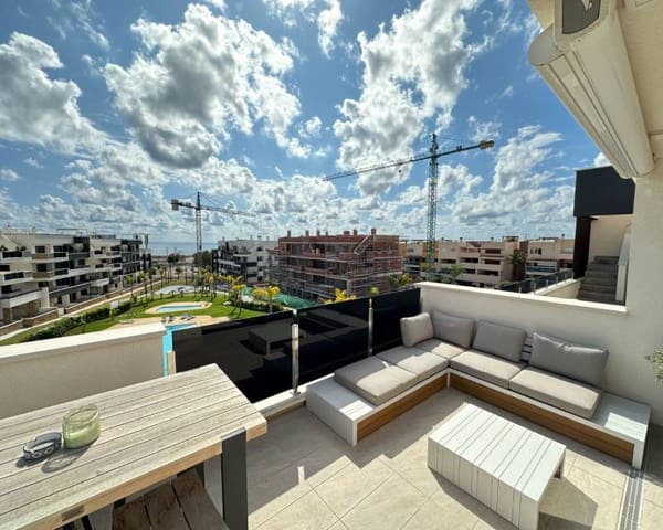 2 Zimmer Penthouse zu verkaufen in Playa Flamenca, Orihuela mit Pool - 595.000 € (Ref: 9991998)