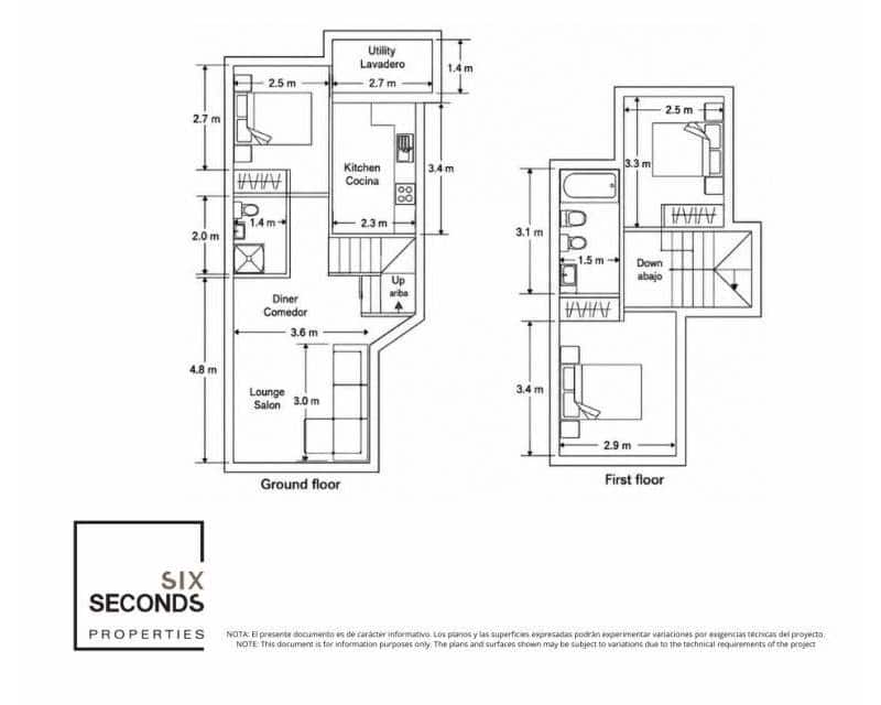Chalet de 3 habitaciones en Puerto de Mazarron en venta - 250.000 € (Ref: 9997535)