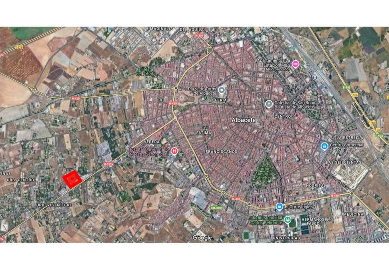 Grunde uden byggetilladelser til leje i Albacete by - € 600 (Ref: 8727562)