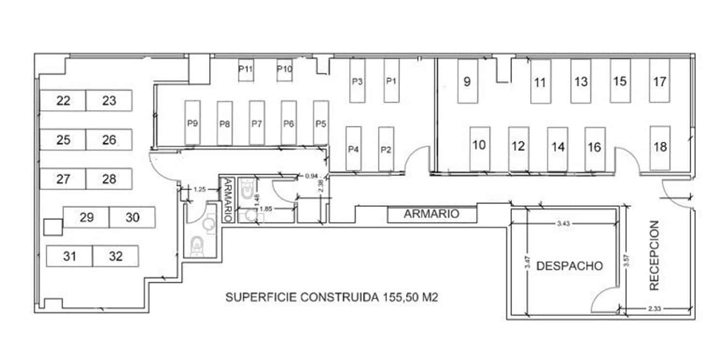 Kommersiell til leie i Valencia by - € 1 900 (Ref: 9075035)