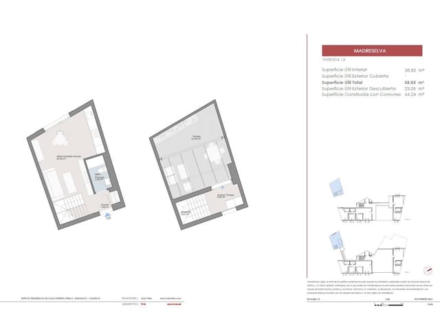 1 chambre Studio à vendre à Burjassot - 180 000 € (Ref: 9459477)