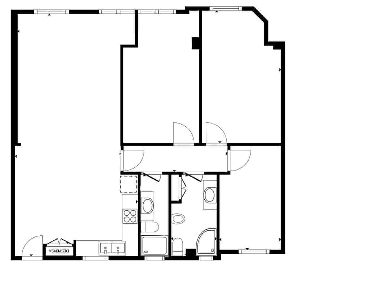 3 sypialnia Apartament na sprzedaż w Miasto Walencja - 390 000 € (Ref: 9807882)
